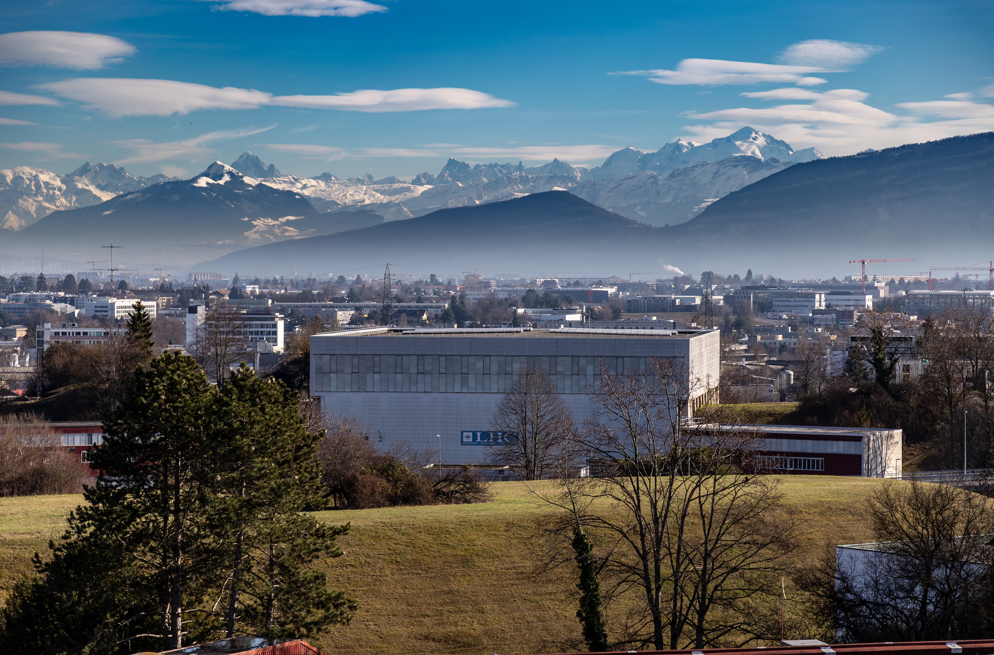 CERN, the European Organization for Nuclear Research, located in Geneva, Switzerland (Credit: Ryan Bodenstein)